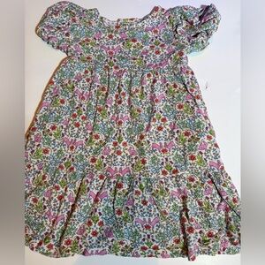 Magnetic Me Pink and Green Floral Bunny Dress